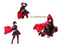 cosplay anime RWBY four-color Battle notes RedTrailerRuby little red hat combat suit free mail customization