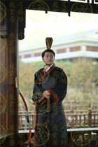 () Feiyunju traditional archery with Han narrow sleeves (male black female red) can be equipped with a coat
