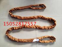 6T * 6m round sling 6 tons 6m lifting belt flexible sling double buckle sling 6T6M