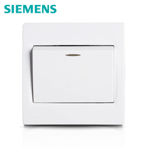 Siemens switch socket panel Siemens smart Yabai one-open dual-control fluorescent switch power switch