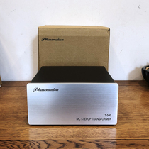 Phasemation collaborative electronic T-500 vinyl record player XLR RCA phono head passive boost cow