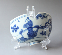 2651 Jiajing Dream Characters Pingbu Qingyun Ancient Porcelain Specimen