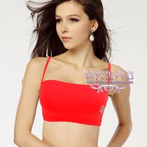 Manneffin female trowel type anti-walking light free steel ring thin section Poly Woo Bra Sports Underwear Harness Vest Bra