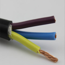 3-Core 2 5 1 5 square multi-strand sheathed soft cable single-phase 220V new energy vehicle charging cable