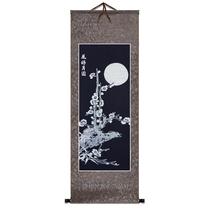 Guizhou batik hanging paintings ethnic minorities special crafts business gifts batik reins flowers full moon