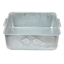Metal turnover box galvanized tray white iron square plate frozen plate iron box iron box oil plate parts box white iron box