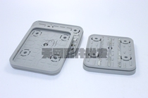 Haomai CNC vacuum suction cup rubber 140*115 * 17mm with metal strip machining center accessories