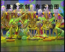 Dancing Xiange Doudou Childrens Dance Original Style National Costume Xiaohe Style Customized Performance