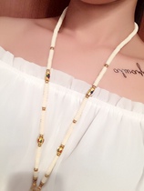 Special new imitation ivory Buddha brand hanging chain single hanging three hanging models Thailand 18K gilt hanging buckle