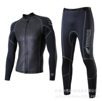 2mm super cool men and women dive suit warm and cold jacket long-sleeved top suits sunscreen surfing jellyfish