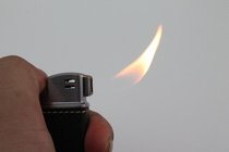 Special offer Baicheng pipe lighter HONEST high-grade metal veneer open flame can be inflated with box