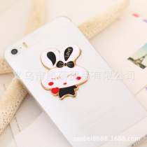 New Cute Drip Oil Cute Cute Rabbit 100 Changed Phone Sticker Creative Phone Supplies Cute 100 hitch price