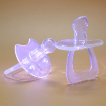 Pacifier Full Silicone Round Thumb Baby Baby Full Silicone Pacifier 2 Free 1 Then Free Box