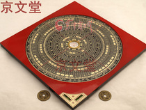 Authentic Taiwan Hanhui Feng Shui Compass 8 6 inch comprehensive disc 36 layer 26CM original Taiwan compass