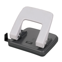 Del punching machine 0102 two hole punch manual hole punching machine office stationery can play 20 80g paper