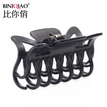 Korean hair accessories headwear large clip clip double tooth disc hair hairclip hair catch large size bath grip headgear