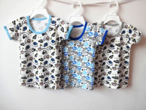 Boys short sleeve Childrens cotton Short sleeve shirt Boys Round neck T-shirt Cotton half sleeve base shirt