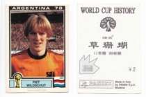 Panini Panini Star Sticker World Cup Chinese Version Wildschute Netherlands #