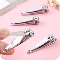 Stainless steel nail clippers nail scissors flat cut flat mouth inclined large nail knife nail tool scissors toenail scissors
