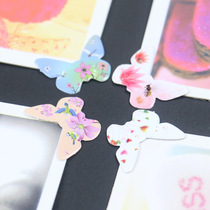 Five years and eight classes Han Chao popular 11 DIY photo album corner stickers 24 cartoon paper corner stickers A682