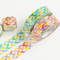 Japanese MT and paper tape deco series basic specifications 15mm * 10m woven twill 2