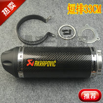 Honda CB400 VTEC ZRX XJR CBR250 400 VFR400 modified Scorpio carbon fiber exhaust