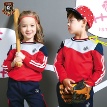  Kindergarten garden clothes Spring and autumn clothes Korean sportswear baseball clothes Childrens class clothes Teacher primary school school uniforms autumn suit