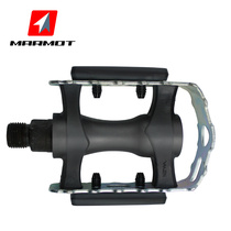 MARMOT Groundhog mountain bike pedals Universal road bicycle accessories Pedals Aluminum alloy bicycle pedals