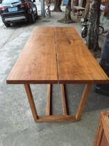 Myanmar Teak simple solid wood desk