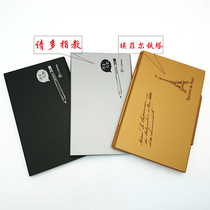 Hongchuang simple lightweight ultra-thin business card box tower pattern card box local tyrant gold fashion exquisite business card holder