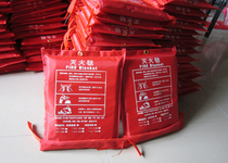 Fire extinguishing blanket fire escape fireproof blanket welding fireproof cloth fiberglass fire certification 1 5*1 5 meters