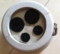 Feeder new window sealing ring white milk body 304 stainless steel throat hoop 78 two holes 12 can be customized