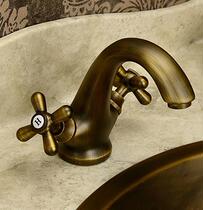 Kaiping Aokok high-grade all copper lead-free retro copper cold water hot water basin basin faucet