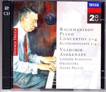 Rachmaninoff piano concerto complete collection of Ashkenagi original imported CD 4448392