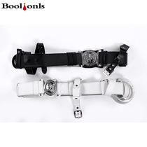 Security belt Leather armed belt Campus security community security belt oblique shoulder strap