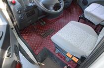 Iveco proud Turin V Bodi front seat pad Ou Sheng main co-driver A32 leather car foot pad