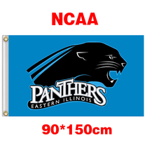 Eastern Illinois Panthers East Illinois University Black Panther Team NCAA Flag 