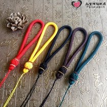 Handlestring Bodhi lanyard Rope thick high-grade handlebar rope rope beeswax Bodhi carving handlebar rope