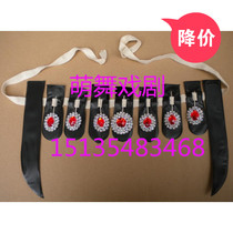 Direct drama opera water drill face Peking Opera headdress Gem flower forehead bubble Seven star round bubble multicolored wood drill