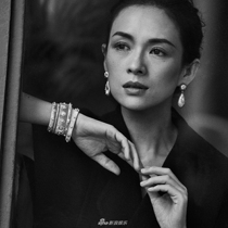 People celebrities photos cross-stitch 24 inches Zhang Ziyi precise printing to map customization 1