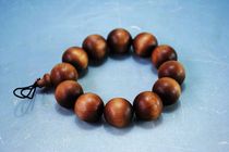 Qing Emperor Qianlong India Laoshan sandalwood beads bracelet 20mm