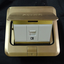 Shanghai Songzhizji sockets network ground plug-in network computer ground socket copper ground plug