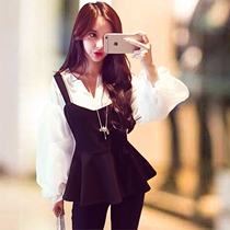 2021 new big code female outskirt with lotus leaf hem vest harness closets waistcoat waistcoat without sleeves 100 hitch