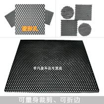 Custom stage speaker mesh cover Audio steel mesh cover cloth steel mesh cold plate mesh punching iron mesh spray black decorative mesh