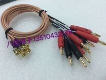 RF Radio Frequency SMA-J transbanana plug 50 Ohm silver plated wire AP HF SMA turns 4MM Banana head test line