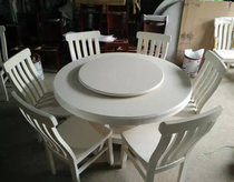 Yuantai Hotel Solid Wood Dining Table and Chair Combination Fast Food Table and Chair Oak Chinese Dining Table and Chair Combination