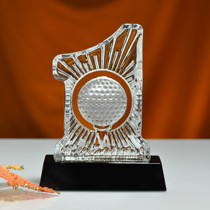 Golf Trophy Customized Personality Crystal Trophy Production Company Medal School Enterprise Event Trophy