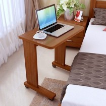 Special mobile computer desk simple writing desk study table home computer desk bedside mobile coffee table sofa