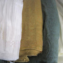 Mounting material Huzhou silk hand-mounted boutique Jinling cotton Aya door width 100 85cm