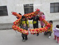 Treasure dragon and lion specializing in the production of dragon dances lion dances Social fire props: Childrens bench dragon section Dragon disjointed Dragon broken